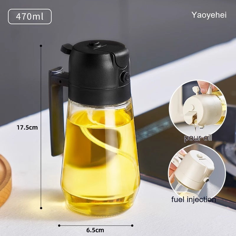 2-in-1 Oil Sprayer & Dispenser - Gadgystox