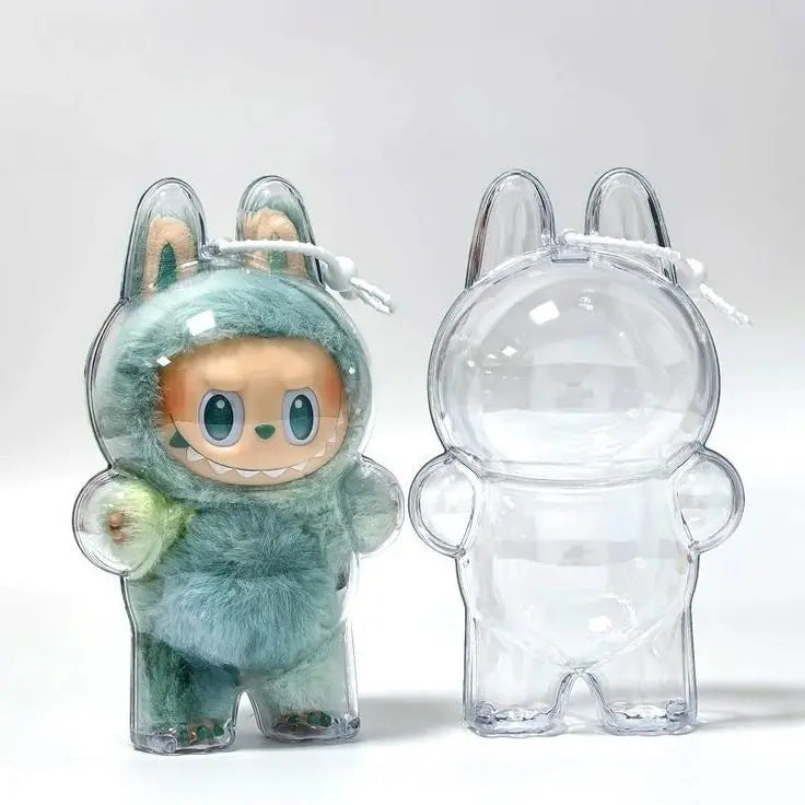Crystal Clear LABUBU Case – Dustproof & Protective - Gadgystox