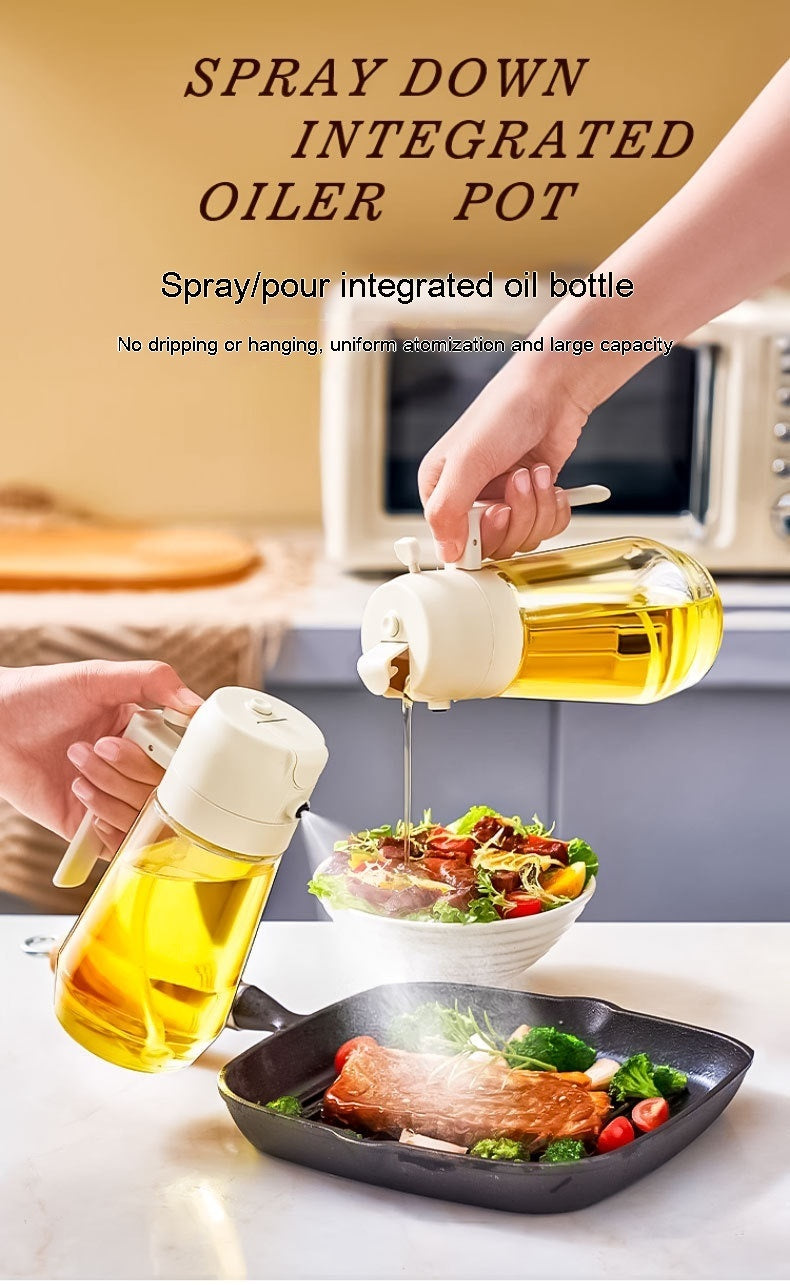 2-in-1 Oil Sprayer & Dispenser - Gadgystox