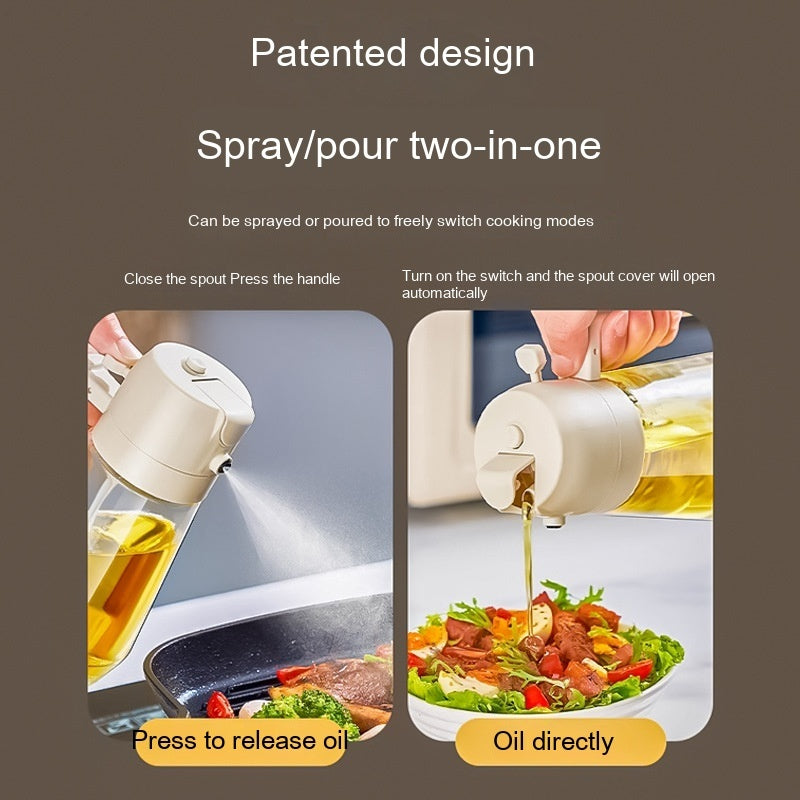 2-in-1 Oil Sprayer & Dispenser - Gadgystox