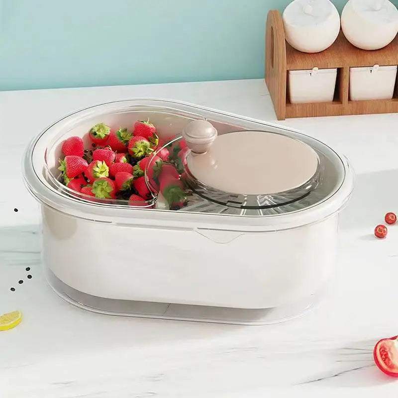 Vegetable Fruit Cleaning Spinner - Gadgystox