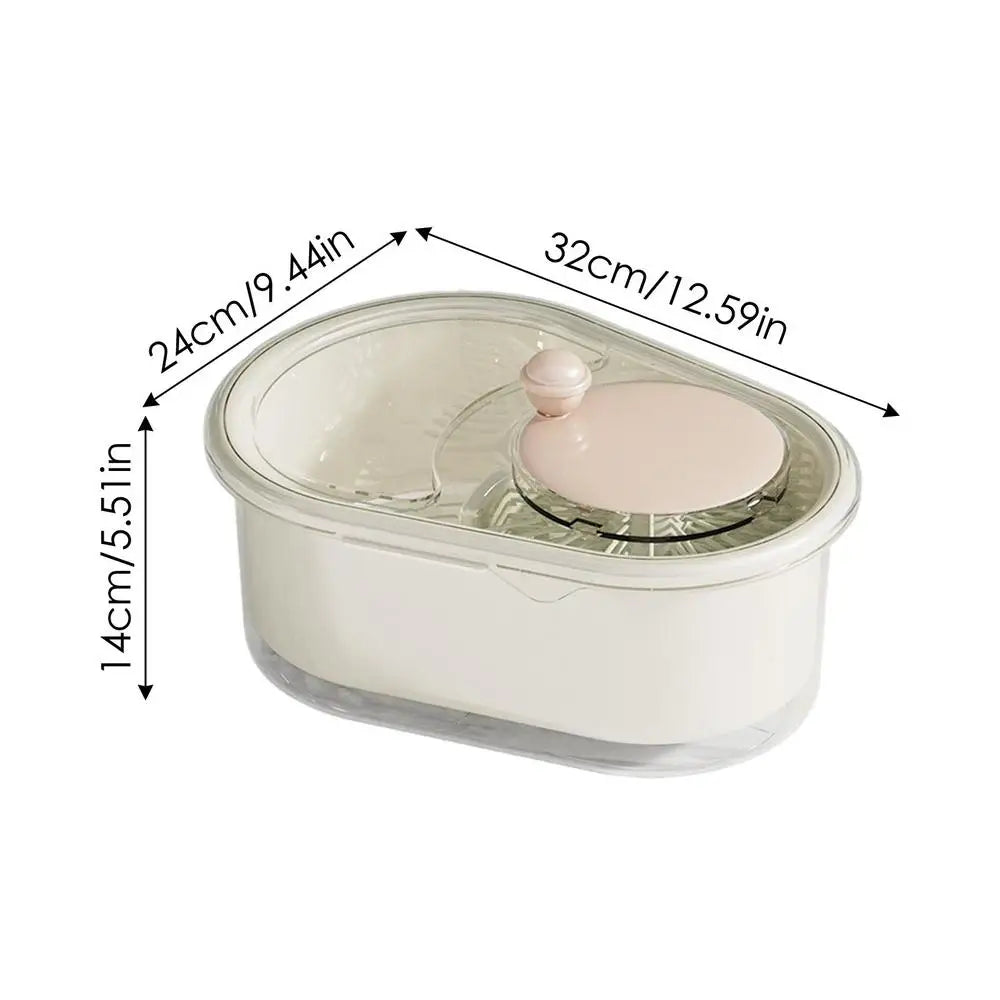 Vegetable Fruit Cleaning Spinner - Gadgystox
