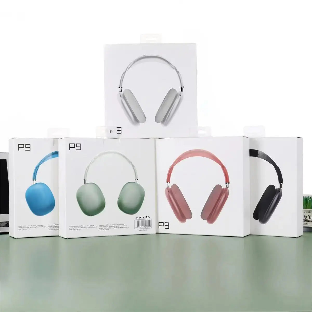 P9 Wireless Gaming Headphones with Mic Noise Cancelling - Gadgystox