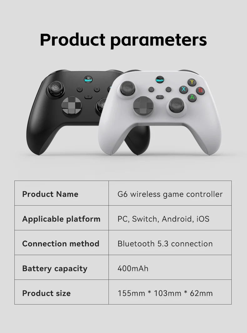G6 Mobile Game Controller For Switch/IOS/Andriod/PC - Gadgystox