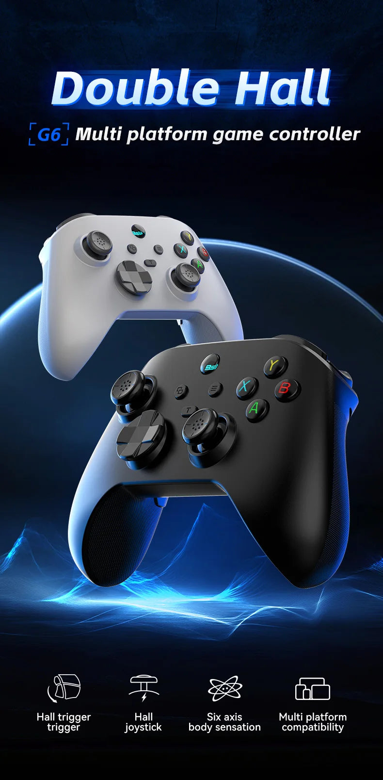 G6 Mobile Game Controller For Switch/IOS/Andriod/PC - Gadgystox