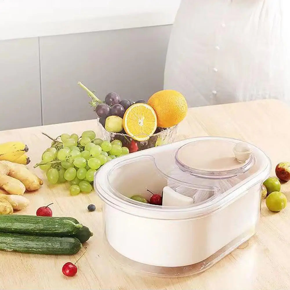 Vegetable Fruit Cleaning Spinner - Gadgystox