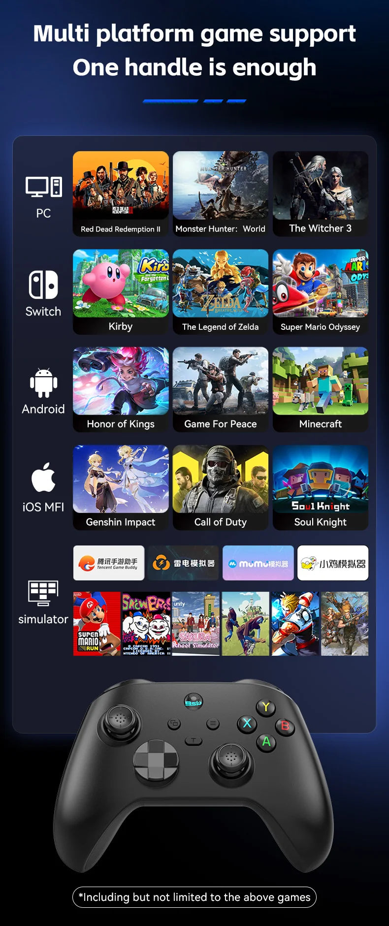 G6 Mobile Game Controller For Switch/IOS/Andriod/PC - Gadgystox