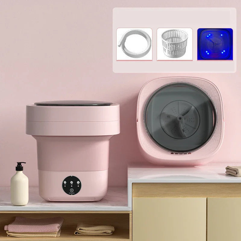 Mini Foldable Washing Machine - Gadgystox