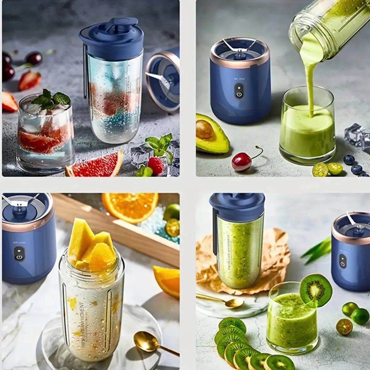 Wireless and Portable Juice Blender: Your Perfect Kitchen Companion - Gadgystox