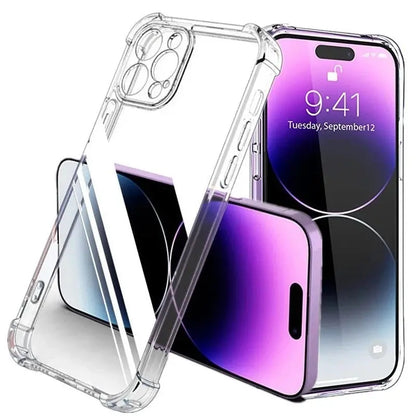 Airbag Transparent Drop-resistant Phone Case Gadgystox