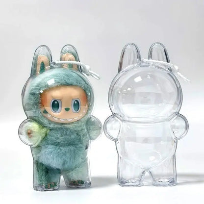 Crystal Clear LABUBU Case – Dustproof & Protective - Gadgystox