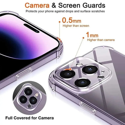 Airbag Transparent Drop-resistant Phone Case Gadgystox