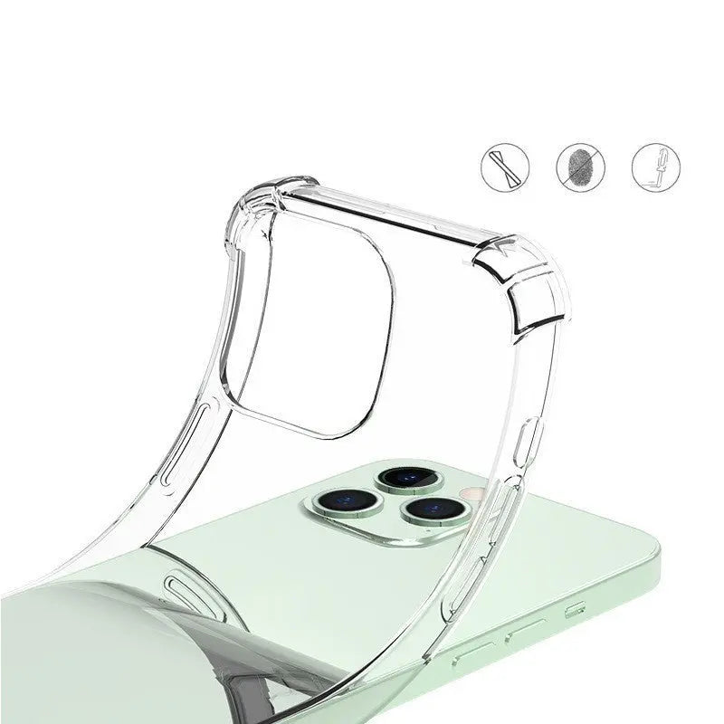 Airbag Transparent Drop-resistant Phone Case Gadgystox