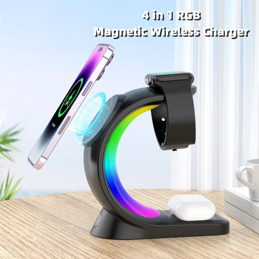 Magnetic Wireless Charger - Gadgystox