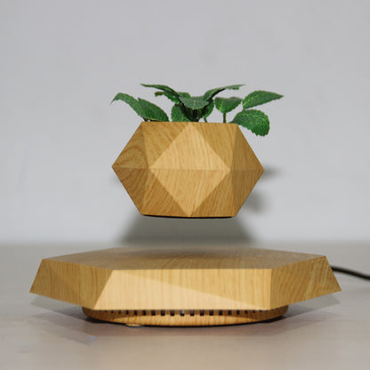 Floating Magnetic Levitating Flower Pot - Gadgystox