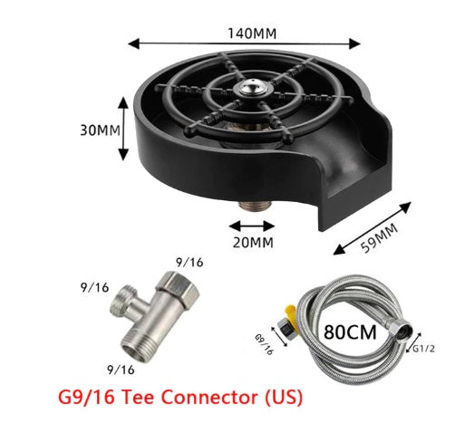 Bar Counter Cup Washer Sink - Gadgystox