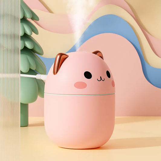 Air Purifier With Led Cool Mist Spray - Gadgystox