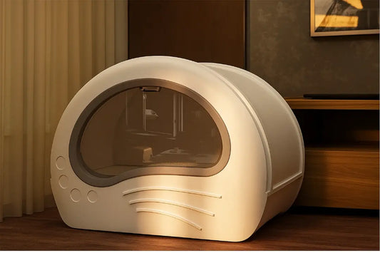 Cat Litter Box (Fully Closed): The Ultimate Solution for Pet Owners - Gadgystox