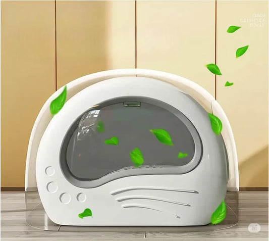 Cat Litter Box (Fully Closed): The Ultimate Solution for Pet Owners - Gadgystox