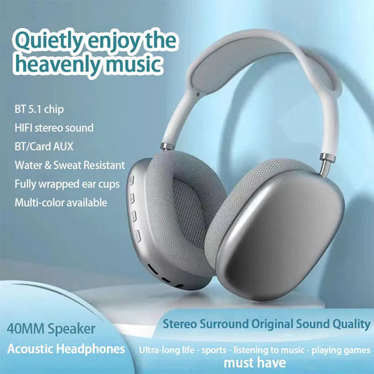 P9 Wireless Gaming  Headphones with Mic Noise Cancelling - Gadgystox