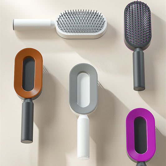 Self Cleaning Hair Brush - Gadgystox