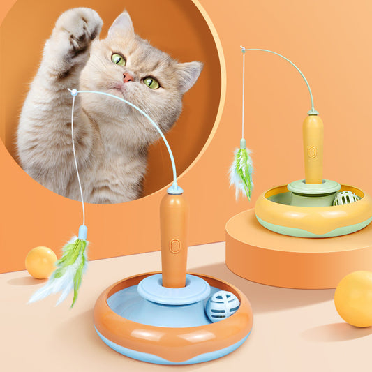 Self-play Turntable Pets Supplies - Gadgystox