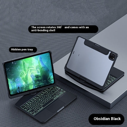 360 Swivel Keyboard Clear Case - Gadgystox