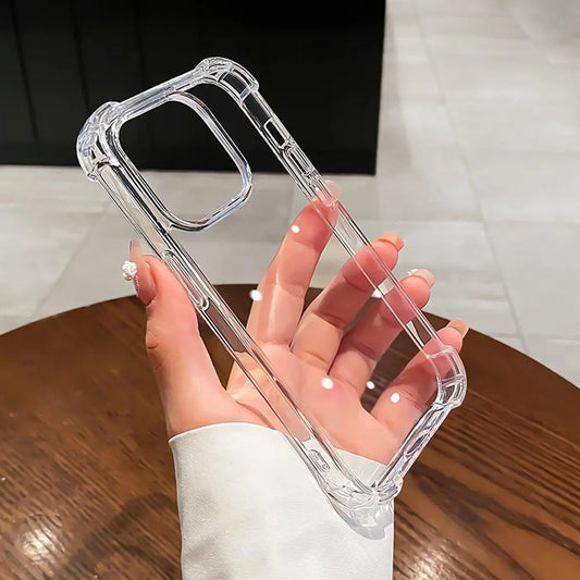 Airbag Transparent Drop-resistant Phone Case Gadgystox