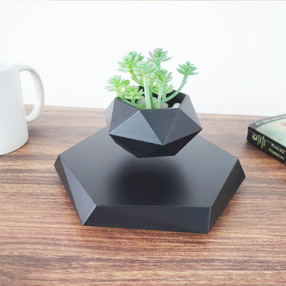 Floating Magnetic Levitating Flower Pot - Gadgystox