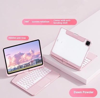 360 Swivel Keyboard Clear Case - Gadgystox