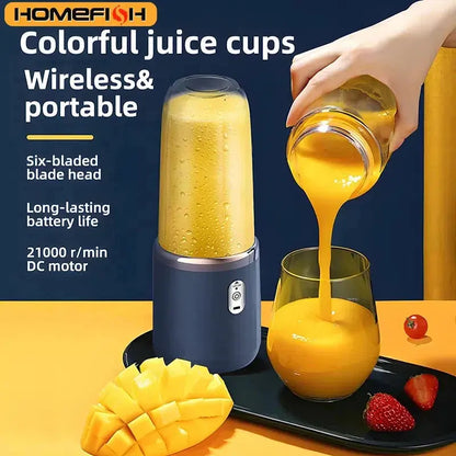 Wireless and Portable Juice Blender: Your Perfect Kitchen Companion - Gadgystox