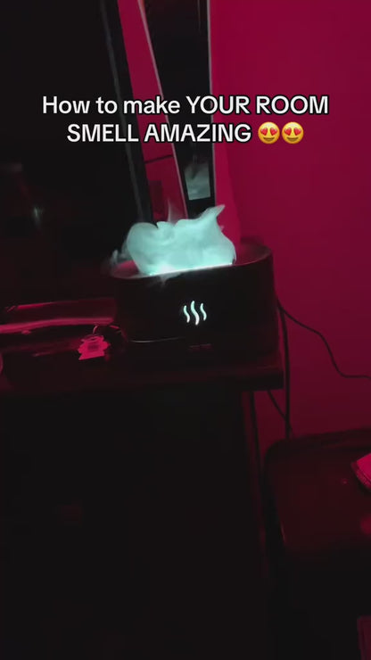 Flame Mist Humidifier & Aroma Diffuser