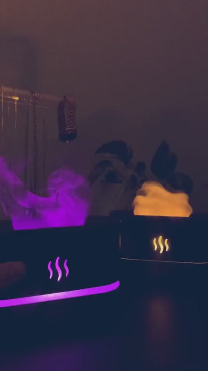 Flame Mist Humidifier & Aroma Diffuser